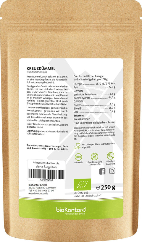 Kreuzkümmel gemahlen BIO - bioKontor