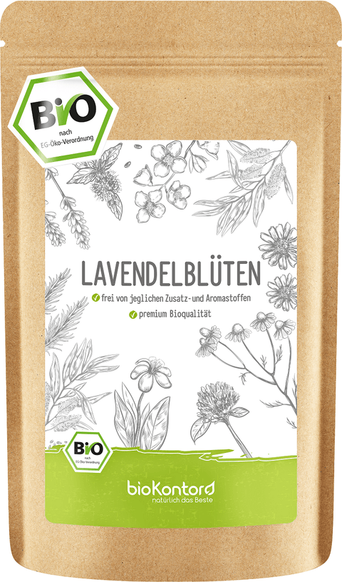 Lavendelblüten ganz BIO - bioKontor
