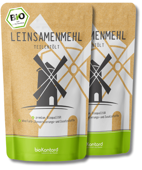 Leinsamenmehl teilentölt BIO - bioKontor