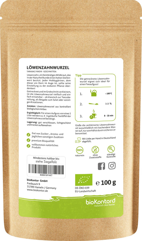 Löwenzahnwurzel BIO - bioKontor