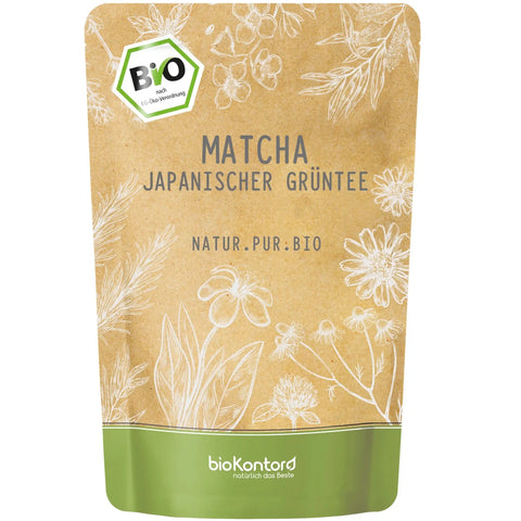 bio Japanischer Matcha Grüntee von biokontor - Produktverpackung Vorderseite