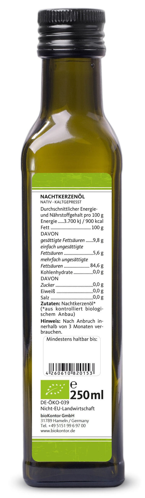 Nachtkerzenöl nativ BIO - bioKontor