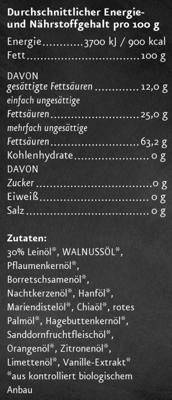 Omega Balance Öl nativ BIO - bioKontor