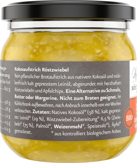 röstzwiebel aufbewahren Röstzwiebel-Aufstrich Bio – herzhafter Brotaufstrich