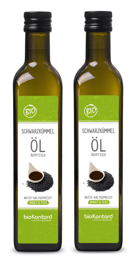 Schwarzkümmelöl ägyptisch BIO - UNGEFILTERT - bioKontor