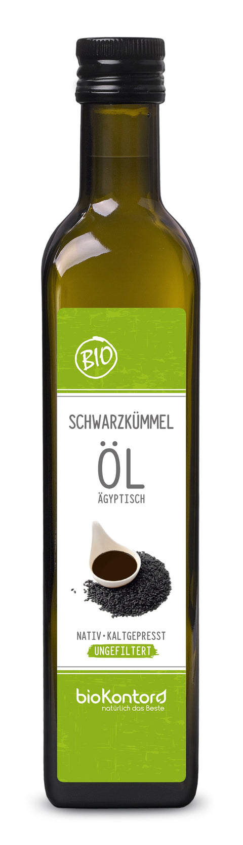 Schwarzkümmelöl ägyptisch BIO - UNGEFILTERT - bioKontor