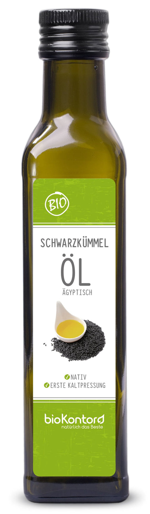 Schwarzkümmelöl ägyptisch nativ BIO - bioKontor