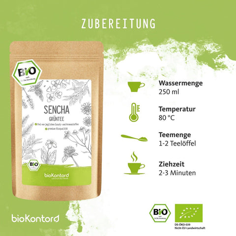 Sencha Grüntee BIO - bioKontor