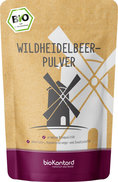 Wildheidelbeerpulver bio - bioKontor