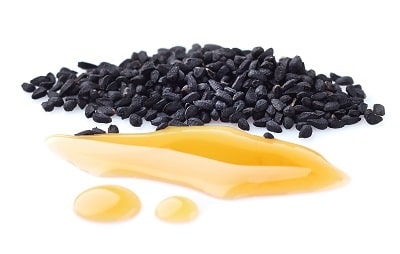 Ägyptische Schwarzkümmelsamen und frisch gepresstes bio Schwarzkümmelöl von bioKontor